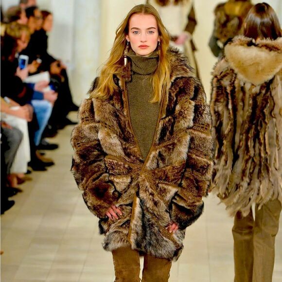 Ralph Lauren 2016 Runway Collection Noette Snuff Calf Suede Fringe Boot 6B NIB - Picture 16 of 16